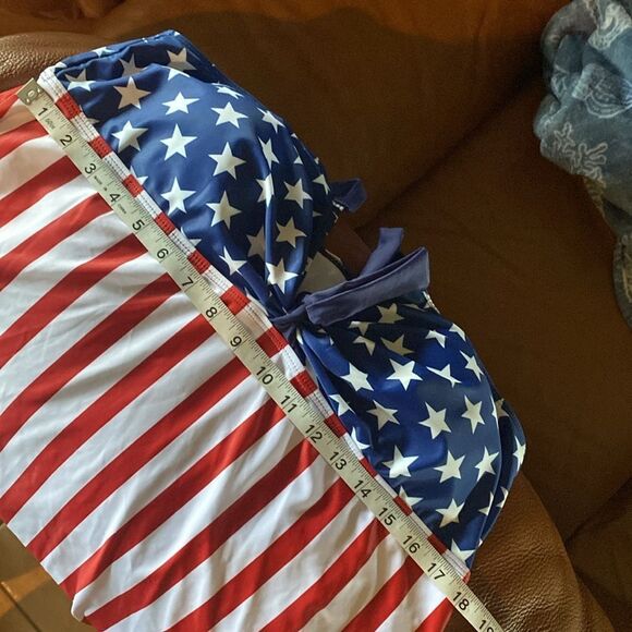 American Flag Tankini Set Top & Bottom Sz XXXL - Picture 10 of 13